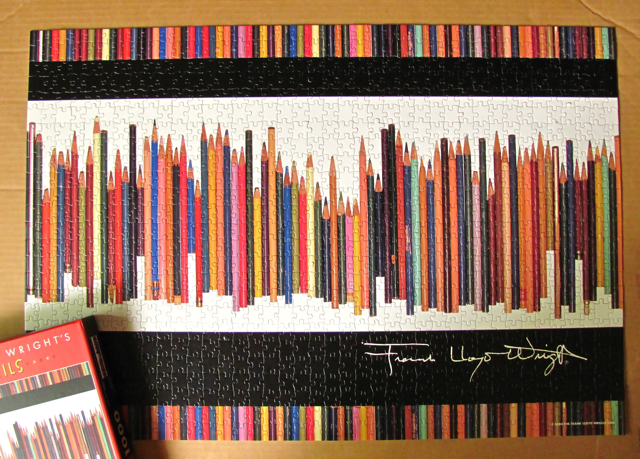 Puzzle FLW's pencils