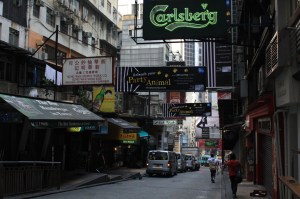 Lan Kwai Fong by day