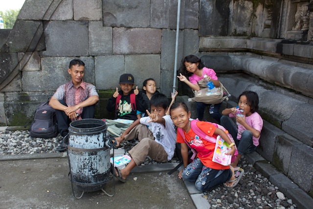 Cycling to Prambanan Temples
