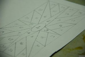 Stained glass art at Sara's